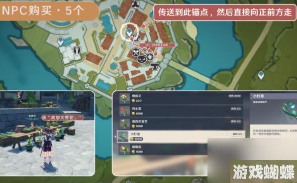 原神小灯草采集在哪里原神小灯草在哪里买