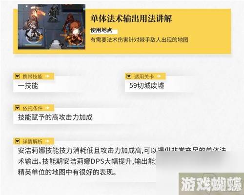 明日方舟辅助干员安洁莉娜测评 安洁莉娜值得培养吗