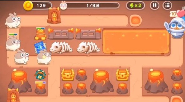 保卫萝卜4饿龙传说13关攻略 饿龙传说第13关无伤视频通关教程[视频]图片2