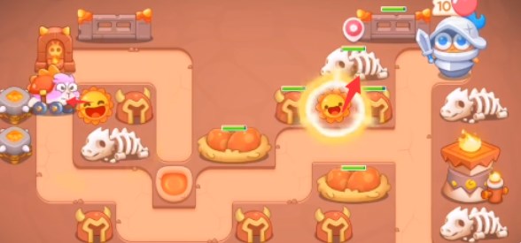 保卫萝卜4饿龙传说3关攻略 饿龙传说第3关无伤视频通关教程[视频]图片3