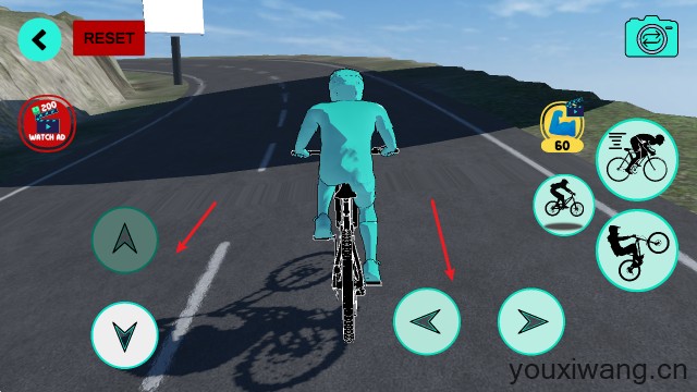 自行车极限骑手3d