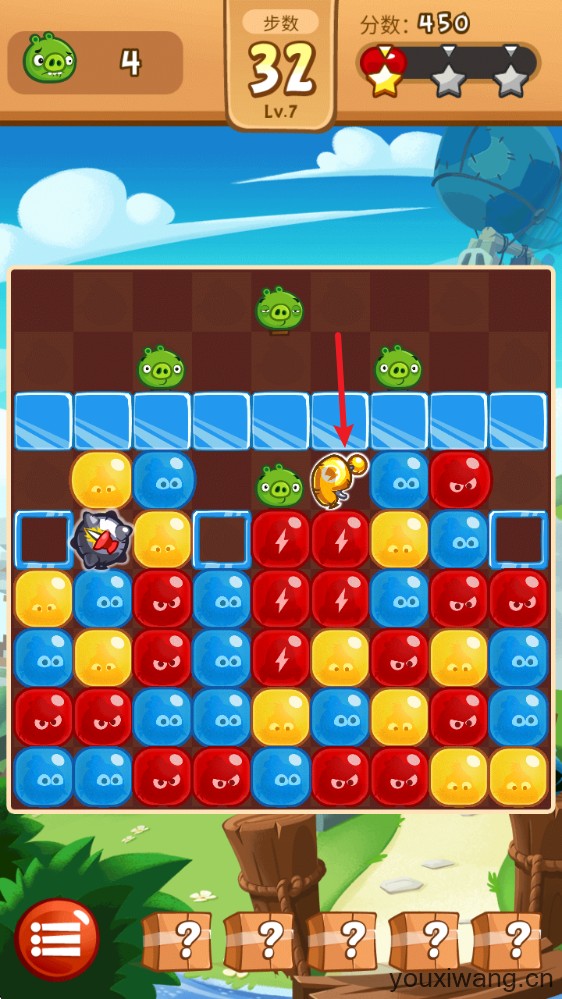 愤怒的小鸟爆破